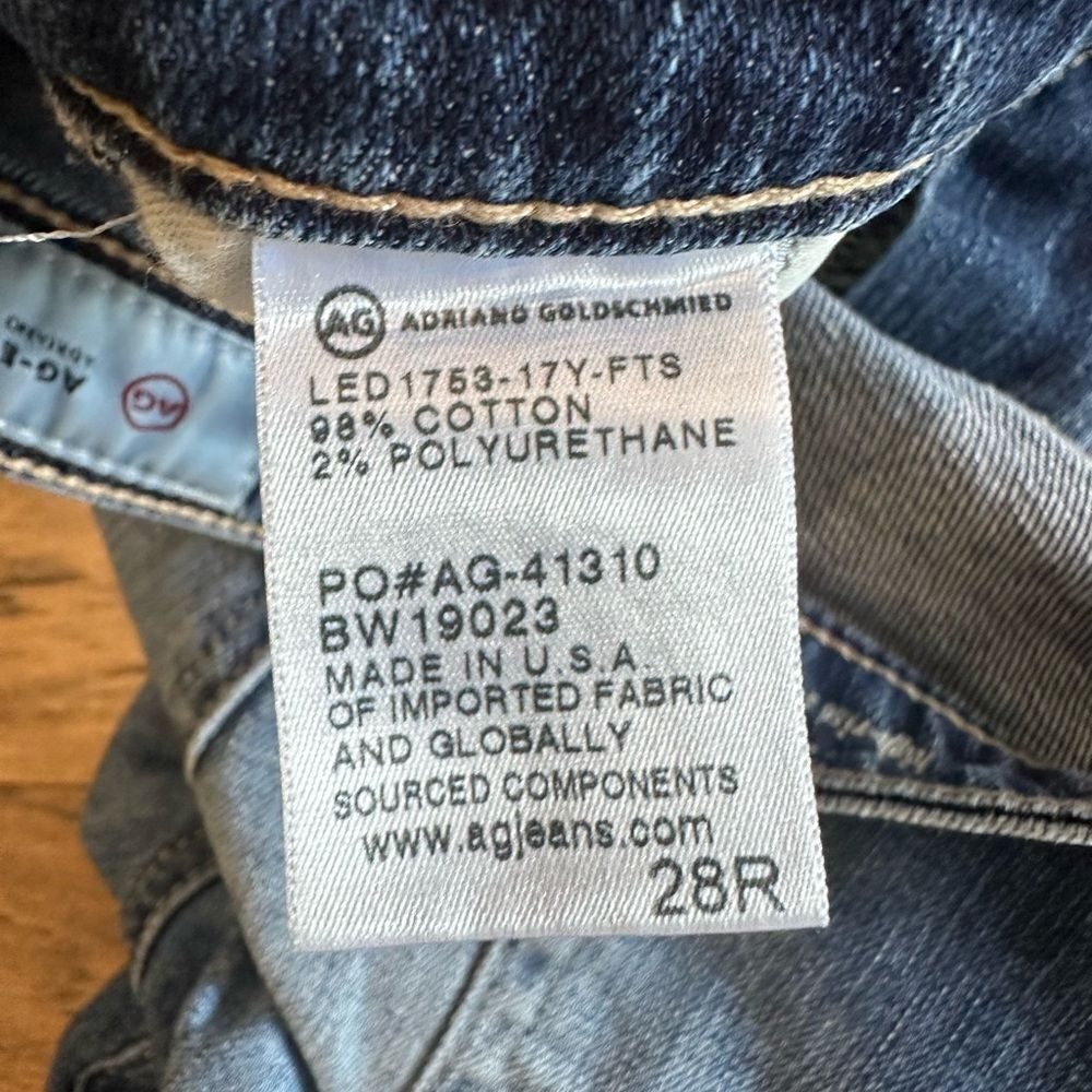 AG Isabelle High Waisted Straight Jeans - Picture 3 of 9